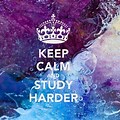Keep Calm and Study Wallpaper