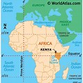 Kenya World Map