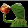 Kermit Drinking Alcohol Tea Meme