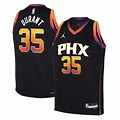 Kevin Durant Phoenix Suns Jersey Black Retro