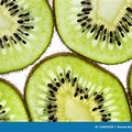 Kiwi Fruit Top View