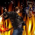 Kyo Kusanagi Fire Background