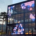 LED Indoor Glass Facade