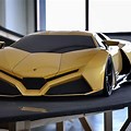 Lamborghini Concept Car Back View