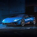 Lamborghini Huracan Blue Desktop Wallpaper