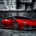 Lamborghini Hurricane Black and Red