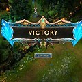 League of Legends Victory Screen