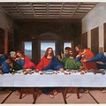 Leonardo Da Vinci the Last Supper Painting