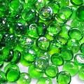 Light Green Glass Pebbles