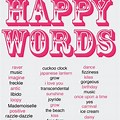 Loads of Happy Words in a Square