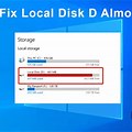 Local Disk Storage Full