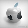 Logo Em 3D Apple Unlock