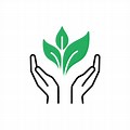 Loogo Hands Caring Plants