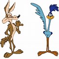 Looney Tunes Road Runner and Coyote Running