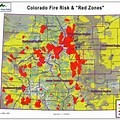 Map of Colorado Forest Fires