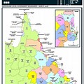 Map of Local Government Areas QLD