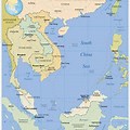 Map of South China Sea