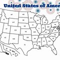 Map of USA Coloring Pages Printable