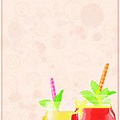 Menu Card Background of Juice