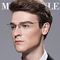 Metal-Frame Eyeglasses Men