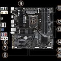 Micro ATX Motherboard with AIO Header