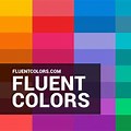 Microsoft Fluent Color Palette