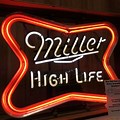 Miller High Life Neon Beer Sign