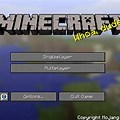 Minecraft PS4 Title Screen