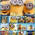 Minions Names JPG Images