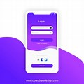 Mobile-App Login PNG