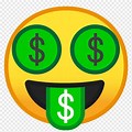 Money Face Emoji No Background