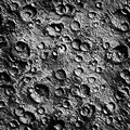 Moon Surface Crater Texture
