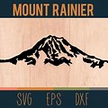 Mount Rainier SVG PNW