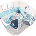 My Hero Academia Bakugou Mermaid Bathtub