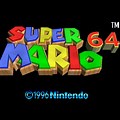 N64 Mario Title Screen