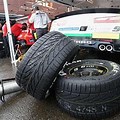 NASCAR Rain Tires for the Cop Cars