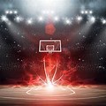 NBA Basketball Court Smoke Wallpaper