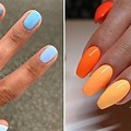 Nails with Different Colors Gradient