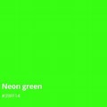Neon Green Hex