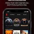 Netflix Phone App Home Screen