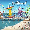 New Jersey Boardwalk Clip Art
