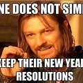 New Year's Résolution Même