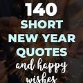 New Year Quotes Short