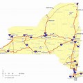 New York State Interstate Highway Map