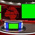 News Background Green screen