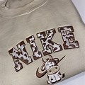 Nike Cow Print Hoodie Logo