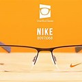 Nike Yellow Bow Eyeglasses