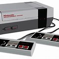 Nintendo NES Console Back PNG