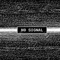 No Signal Black Background