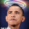 Obama America for Gay President Magazine Cover Newsweek